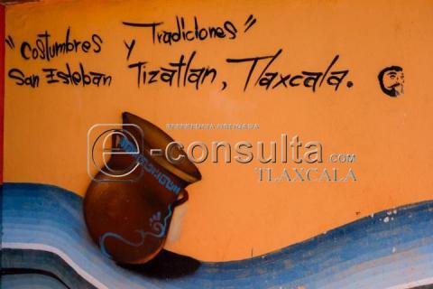 Listo el mural “Pigmentos del Pasado” en la comunidad de Tizatlán imagen 10