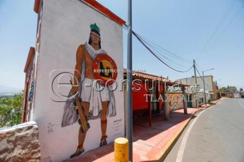 Listo el mural “Pigmentos del Pasado” en la comunidad de Tizatlán imagen 8
