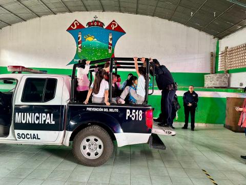 Continúa Policía de Chiautempan con la promoción de la seguridad vial en escuelas del municipio imagen 2