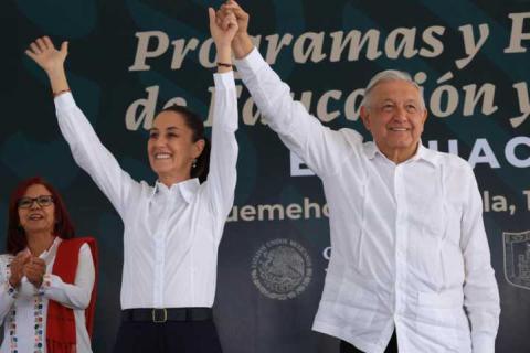 Coinciden AMLO y Sheinbaum en el liderazgo de la gobernadora de Tlaxcala imagen 6