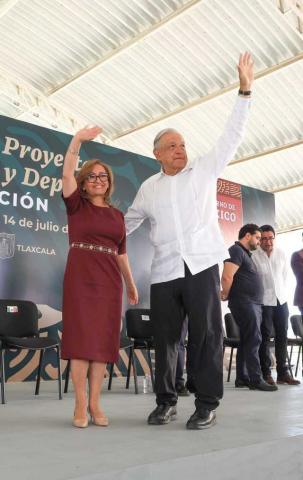 Coinciden AMLO y Sheinbaum en el liderazgo de la gobernadora de Tlaxcala imagen 3