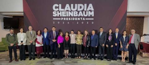 Asiste Lorena Cuéllar a reunión de gobernadores con la presidenta electa Claudia Sheinbaum imagen 1