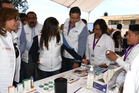 Encabeza Lorena Cuéllar inicio de jornada nacional de salud 2024 en Atltzayanca imagen 6