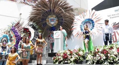 Inauguran en el Senado exposición fotográfica sobre héroes, heroínas, dioses y diosas de Tlaxcala imagen 2