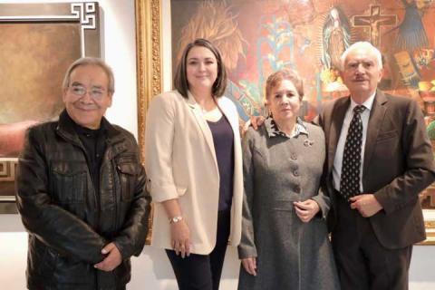 Gustavo Jiménez Romero, alcalde de Chiautempan inaugura la sala de arte “Armando Ahuatzi” imagen 2