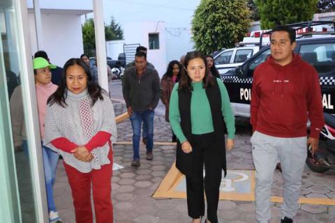 Nueva alcaldesa bendice instalaciones del CSPyTM de SPM imagen 2