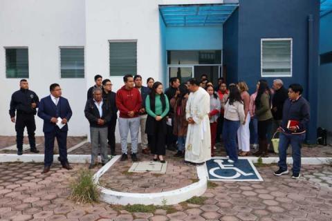 Nueva alcaldesa bendice instalaciones del CSPyTM de SPM imagen 1