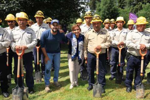Jóvenes encabezan jornada de reforestación en Tlaxcala imagen 2