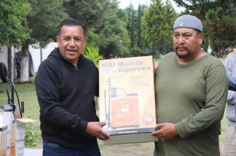En Panotla entregan apoyos gestionados a través de la Secretaría de Impulso Agropecuario imagen 5