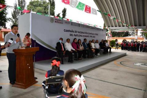 Inicia sector salud vacunación contra VPH en escuelas públicas y privadas imagen 1