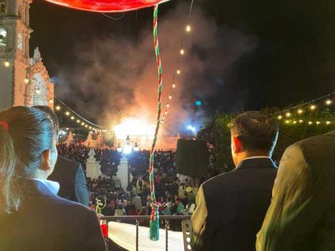 Idelfonso Carro encabeza la Ceremonia del Grito de Independencia en Panotla imagen 8