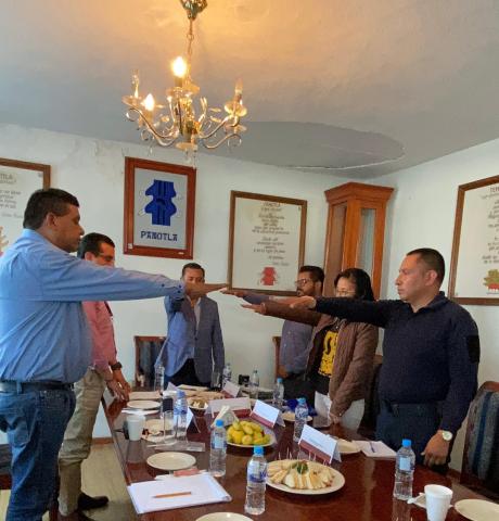 Toma protesta consejo municipal de seguridad pública ciudadana en Panotla, Preside Idelfonso Carro Roldán imagen 1
