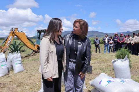 Encabeza Gobernadora trabajos de restauración del área natural protegida “Los Pitzocales” en Tetla imagen 2