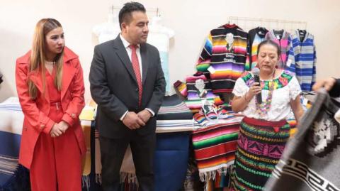 Inaugura alcaldesa de Contla Ivonne Roldán Expo-Venta Artesanal y de Productores en Casa Tlaxcala CDMX imagen 6