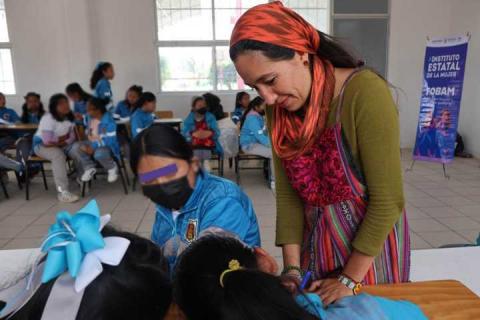 Inicia IEM talleres de salud menstrual en Mazatecochco imagen 1