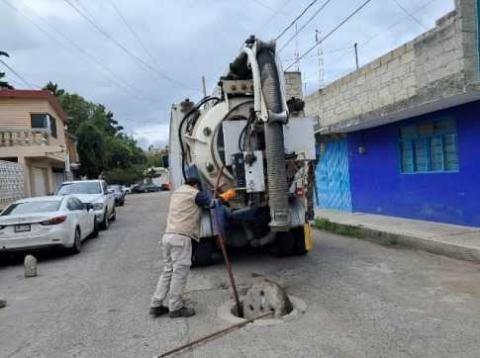 Refuerza CAPAM esfuerzos para atender fugas de agua y desazolves en Tlaxcala de Xicohténcatl imagen 6