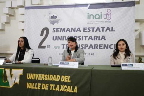 2da Semana Estatal Universitaria por la Transparencia en la Universidad Del Valle de Tlaxcala imagen 5