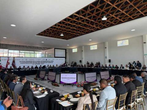 Ana Lucía Arce Refuerza Alianzas en Mesa Interregional por la Paz en Tlaxcala imagen 1