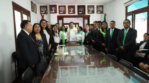Senador Gerardo Fernández Noroña recibe presea honorífica Cuauhtuatla en San Pablo del Monte imagen 1