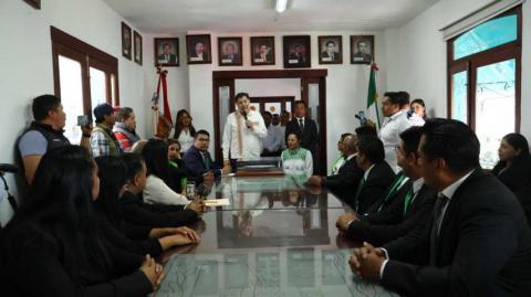 Senador Gerardo Fernández Noroña recibe presea honorífica Cuauhtuatla en San Pablo del Monte imagen 7