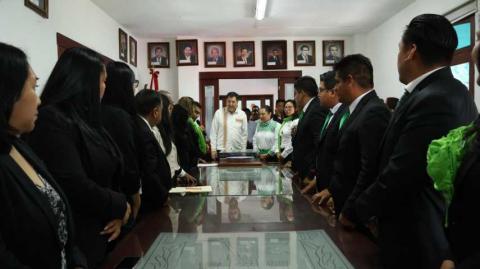 Senador Gerardo Fernández Noroña recibe presea honorífica Cuauhtuatla en San Pablo del Monte imagen 11