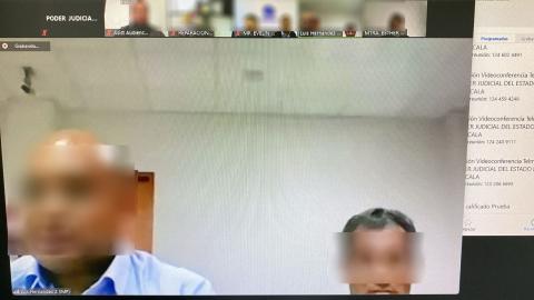 Realiza Poder Judicial de Tlaxcala primera audiencia a través de videoconferencia imagen 4