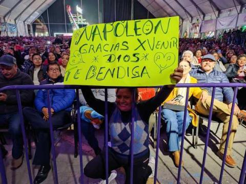 Más de 11 mil voces cantan junto a Napoleón en “Tlaxcala, La Feria De Ferias 2024” imagen 1