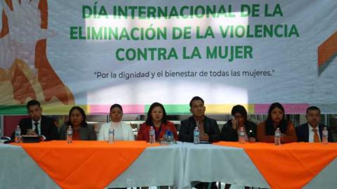 Conmemoración sobre el Día Mundial de la Eliminación de la Violencia contra la Mujer en San Pablo del Monte imagen 6