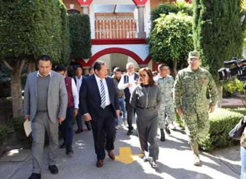 Gobernadora Lorena Cuéllar inauguró Centro de Control y Comando C2 en Tepetitla imagen 1