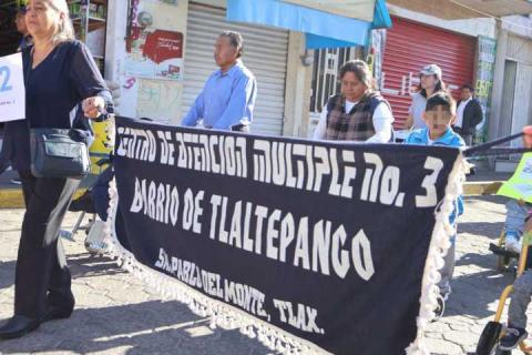 Desfile "1, 2, 3 Por la Inclusión" promueve la sana convivencia en San Pablo del Monte imagen 4