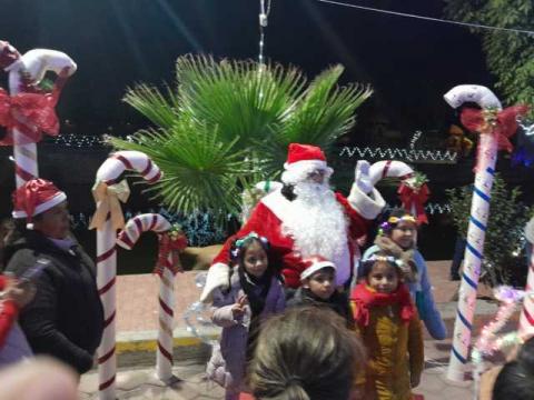 La Navidad llegó a San Juan Huactzinco con el encendido de la Villa Navideña imagen 13