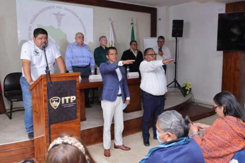 Toman protesta nuevos representantes del STSNSN imagen 2
