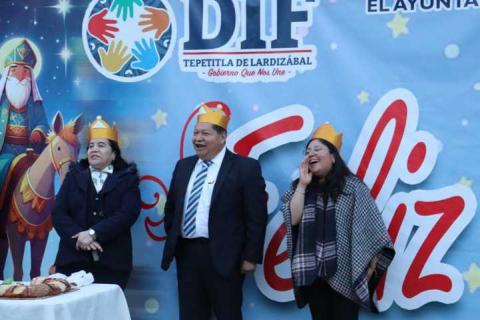 Con gran entusiasmo el Ayuntamiento de Tepetitla festejó el “Día De Reyes” imagen 6