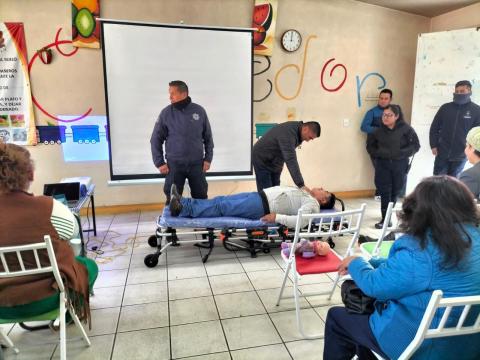 Brinda Ayuntamiento de Tepetitlán curso de primeros auxilios a personal de instituciones educativas imagen 2