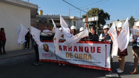 Inician los trabajos de rehabilitación del drenaje sanitario en la Avenida Juan Cuamatzi en Contla imagen 6