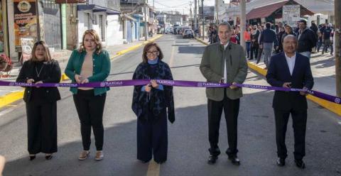 Lista la rehabilitación de la calle Tlahuicole que beneficiará a más de 30 mil personas en Chiautempan imagen 1