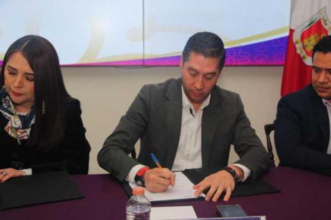 Firman Sedeco y TSJ-CJE convenio para el uso de la plataforma digital cero papel Tlaxcala imagen 6