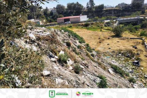 Propaet y Ayuntamiento de San Pablo del Monte clausuran tiraderos clandestinos en barrancas imagen 2