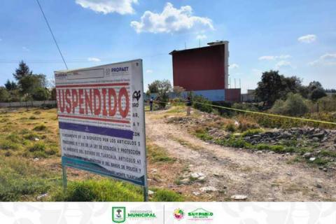 Propaet y Ayuntamiento de San Pablo del Monte clausuran tiraderos clandestinos en barrancas imagen 5