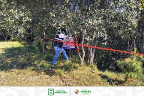 Propaet y Ayuntamiento de San Pablo del Monte clausuran tiraderos clandestinos en barrancas imagen 3