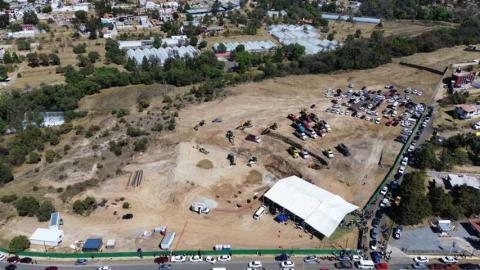 Amaxac de Guerrero hace historia: Inicia la construcción de la Ciudad de la Cultura y el Entretenimiento imagen 1