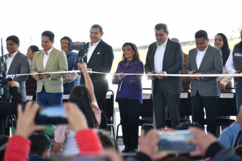 Con el nuevo distribuidor vial Puebla - Tlaxcala el desarrollo no tiene fronteras: Lorena Cuéllar