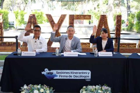 Firma IAIP Tlaxcala y autoridades municipales decálogos por la transparencia imagen 5