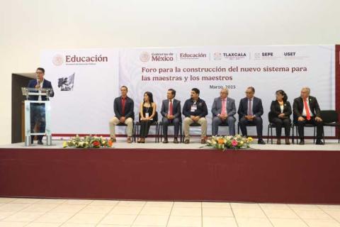 Encabeza SEPE-USET foro estatal para la construcción del nuevo sistema para las maestras y maestros en Tlaxcala imagen 5