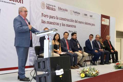 Encabeza SEPE-USET foro estatal para la construcción del nuevo sistema para las maestras y maestros en Tlaxcala imagen 3