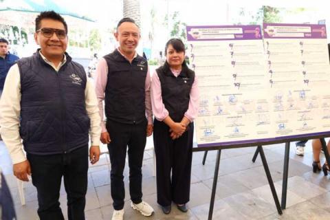 Realizan con éxito IAIP la segunda sesión itinerante en el Parque Juárez del municipio de Chiautempan imagen 6