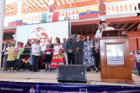 Inauguran Segundo Encuentro Internacional “Saberes Culturales” en Nanacamilpa imagen 2