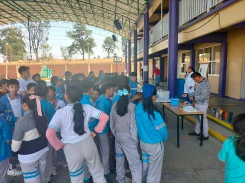 Gobierno de Tepetitla realizó la 1era. Jornada de Salud Bucal en Instituciones Educativas imagen 1