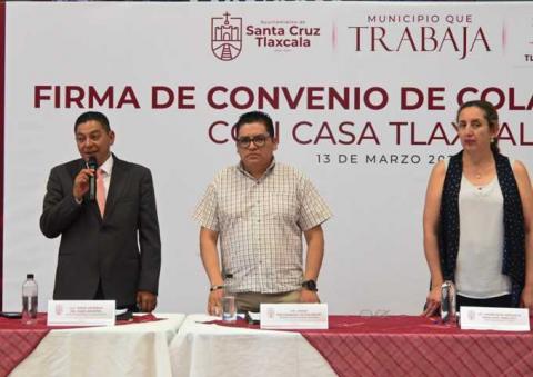 Santa Cruz Tlaxcala firma convenio con Casa Tlaxcala para impulsar la promoción cultural y gastronómica imagen 4