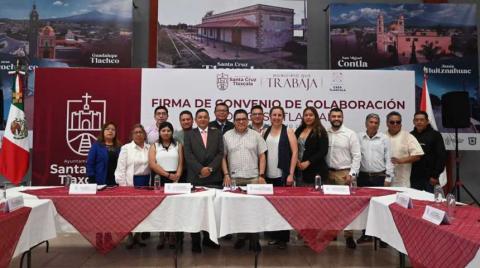 Santa Cruz Tlaxcala firma convenio con Casa Tlaxcala para impulsar la promoción cultural y gastronómica imagen 1
